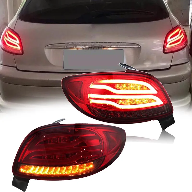 

2 шт., задняя фонарь для Peugeot 206 206CC 2004 2005 2006 2007 2008