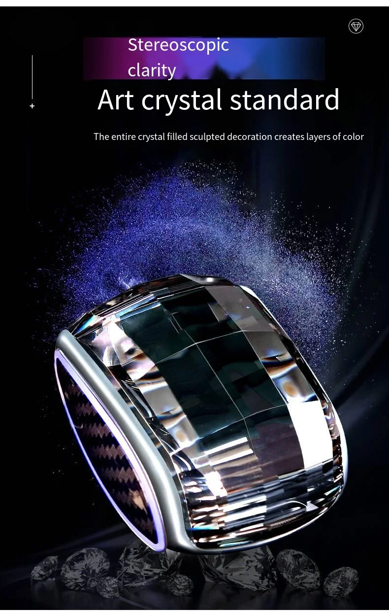 Crystal Shift Knob, Suitable For Mercedes Benz C-series, GLC, E-Series, GLE, GLS