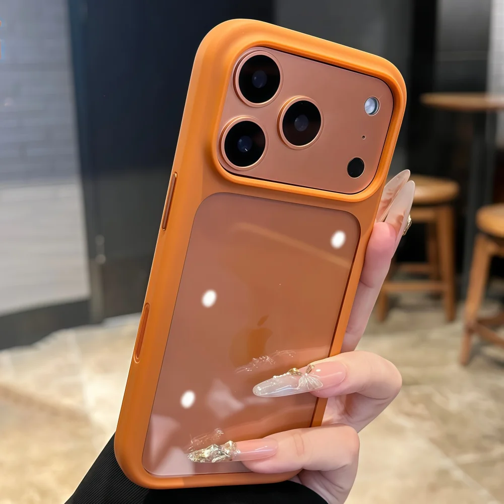 Ultra-Durable Transparent Shockproof Phone Case with Crystal Clarity