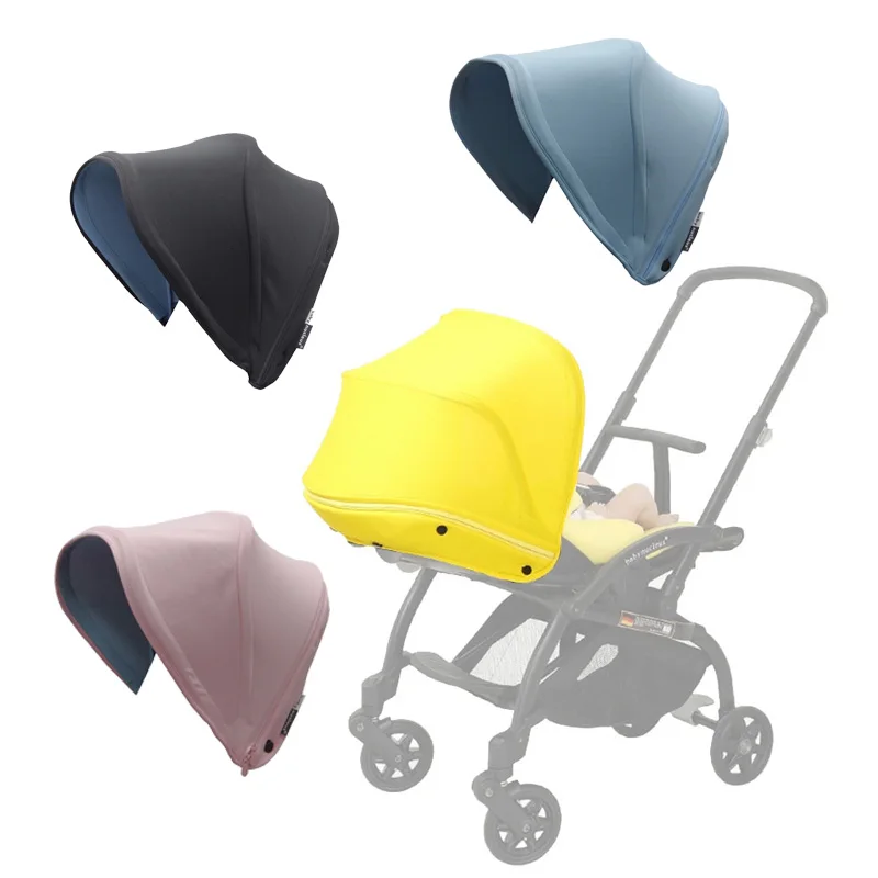 Passeggino tendalino parasole tendalino parasole compatibile Bugaboo Bee 3/5/6 volpe passeggino tetto doppio tessuto Mesh Sylight Epandable