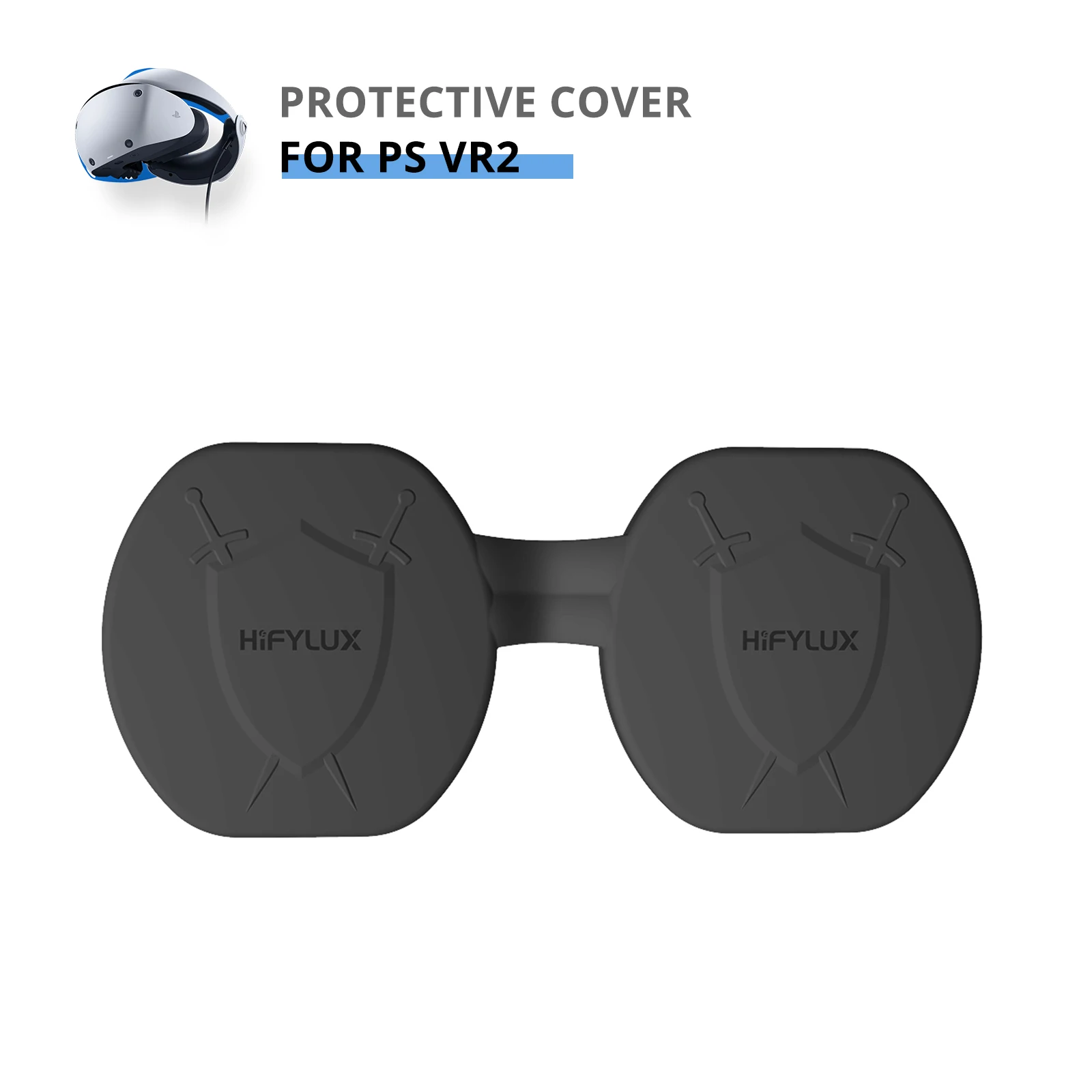 

Silicone Protective Cover for PS VR2 Lens Protection for PlayStation VR2 Scratch-proof Dust-proof PSVR2 VR Glasses Accessories