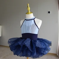 Tutu de Ballet pour filles, tenues de spectacle, Costume de danse, justaucorps de Ballet avec jupe, vêtements de princesse pour enfants, gymnastique 1