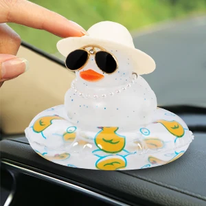 Rubber Duck Toy Car Ornaments