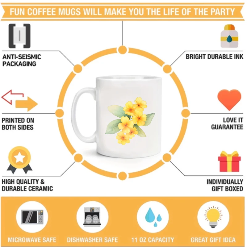 كوب قهوة سيراميك - WA Stickers