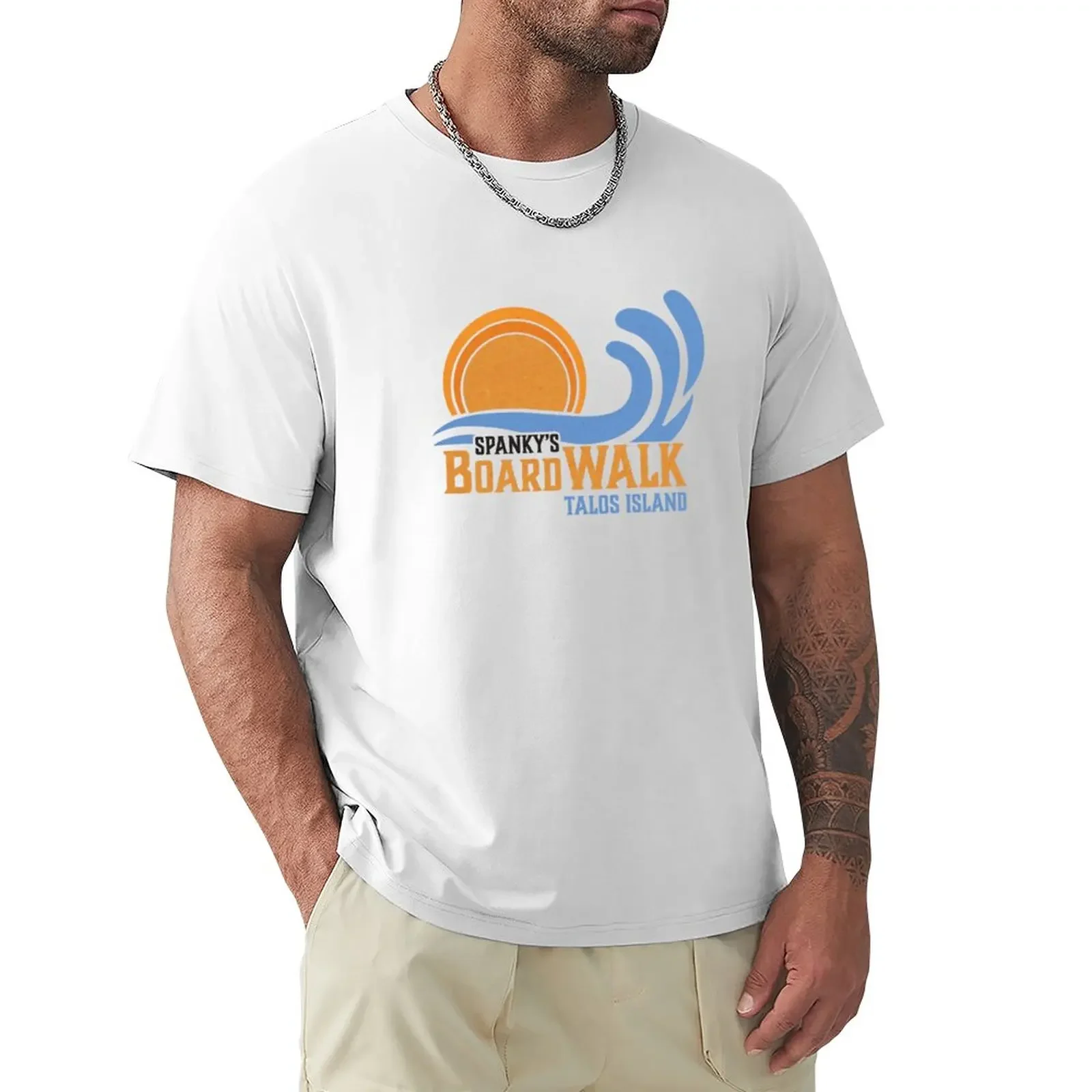 

Spanky's Boardwalk T-Shirt boys animal print quick drying anime clothes oversized mens champion t shirts