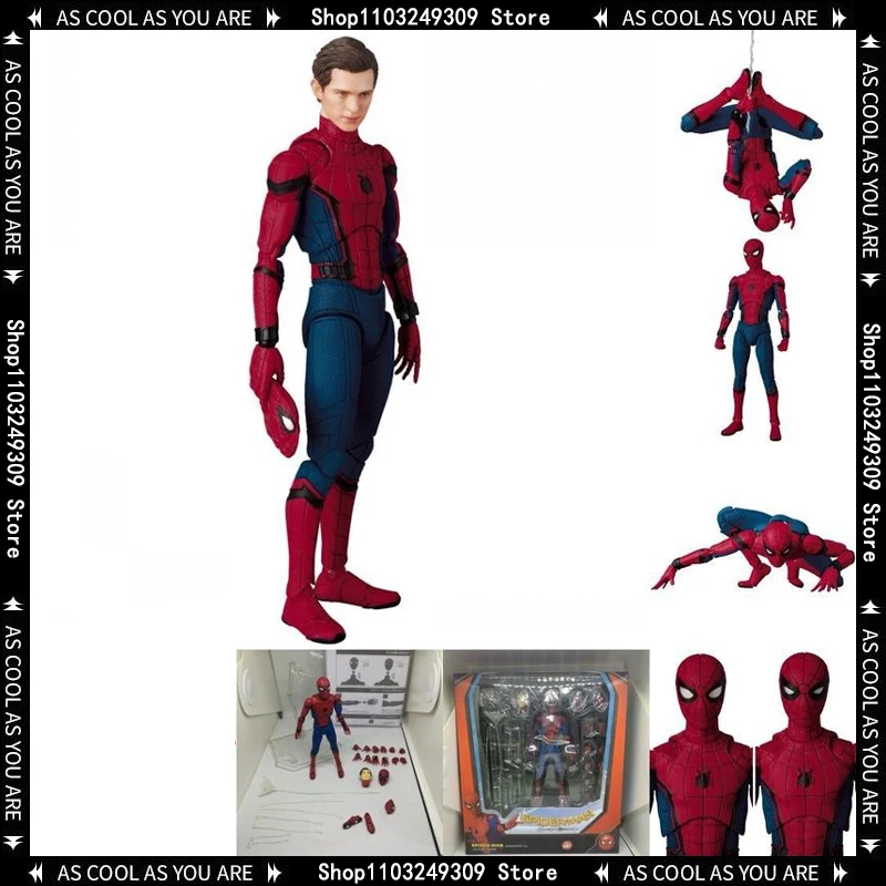 

Marvel Comics Model Maf047# Movies With Movable Joints In The Avengers Spider-man Hand-made Doll Spider-man Hand-made Doll