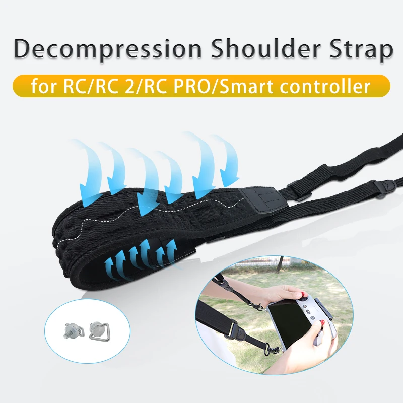 Per Dji Air 3/Mini 3 4 Pro/Mavic 3 Pro Calssic Smart Controller Rc/Rc2/Rc Pro Cordino Collo Più Ampio Tracolla Appesa