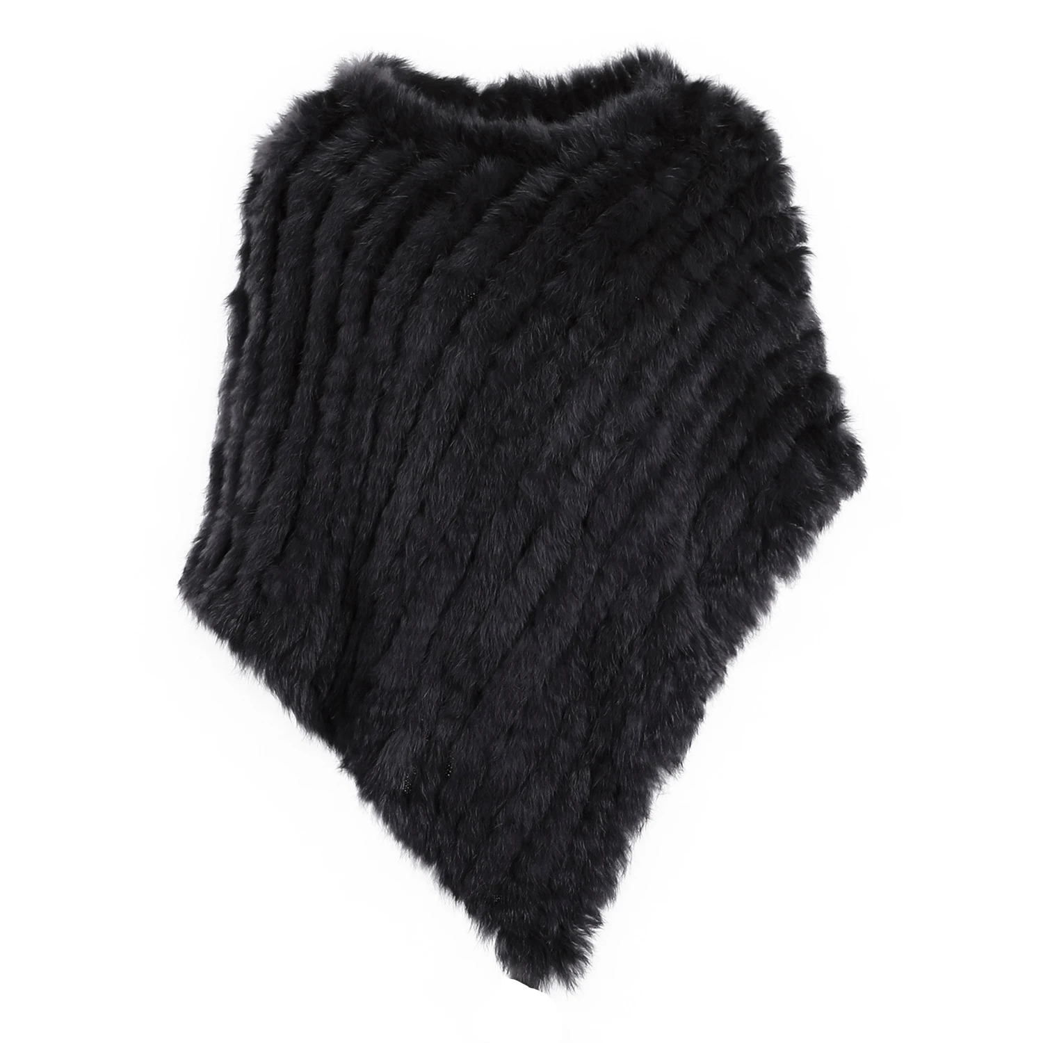 Poncho Fourrure Lapin Véritable Ethel Anderson – Femme, Unique, Vintage