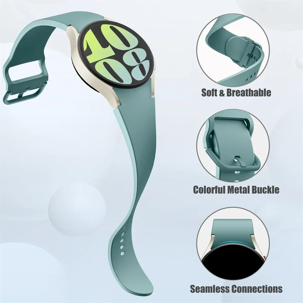 Premium Silicone Sport Band for Smartwatches - Versatile and Durable Strap