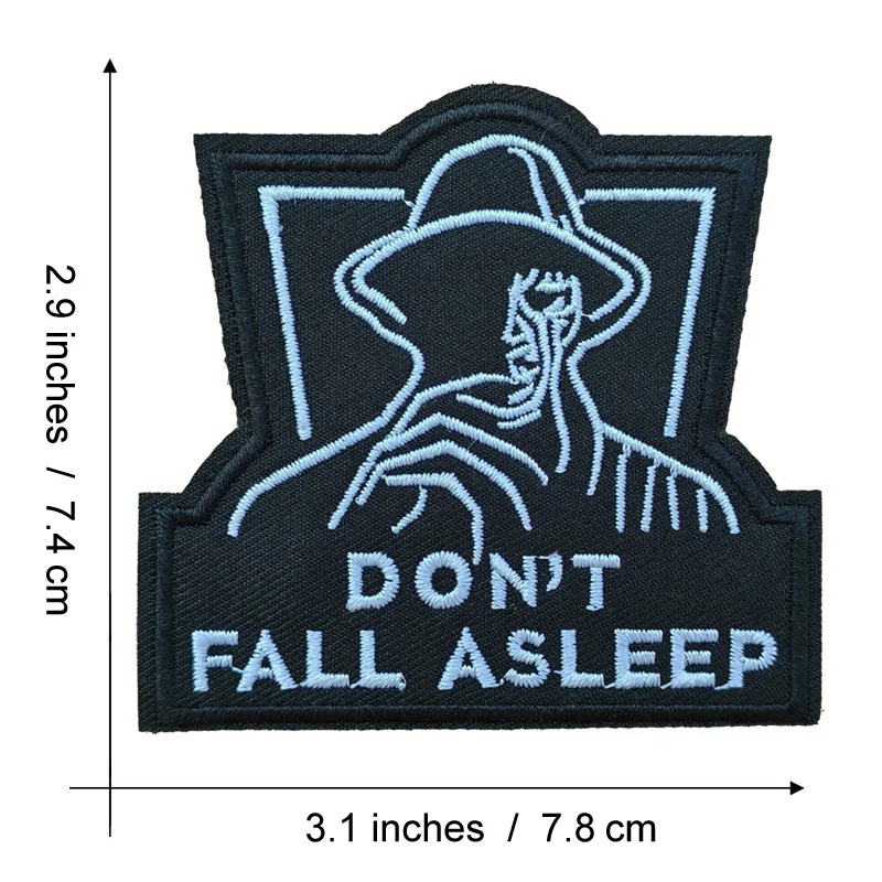 Biohazard Symbol Horror Movie Embroidery Patch - Psycho Clown Halloween Clothing Accessory