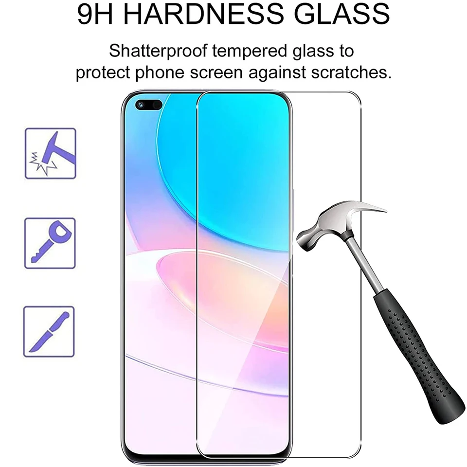 Pellicola Protettiva In Vetro Temperato Revive Per Honor 50 Lite, Trasparente, 9H