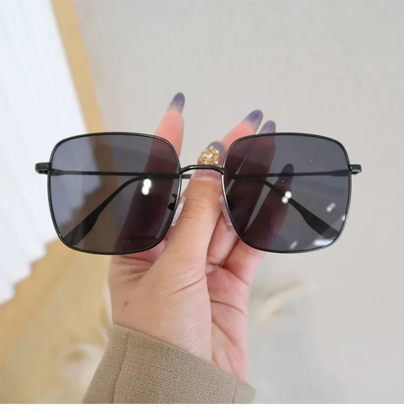 Sighttoo 2022 Solglasögon Kvinnor Kantlösa fyrkantiga Modeglasögon Dammode Personlighet Nyanser Gradient Glasögon UV400_voghion.com