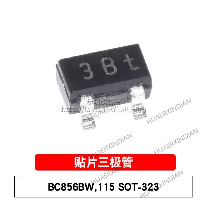 

10 шт. новые и оригинальные BC856BW,115 SOT-323 3Bt PNP 65V100mA 20