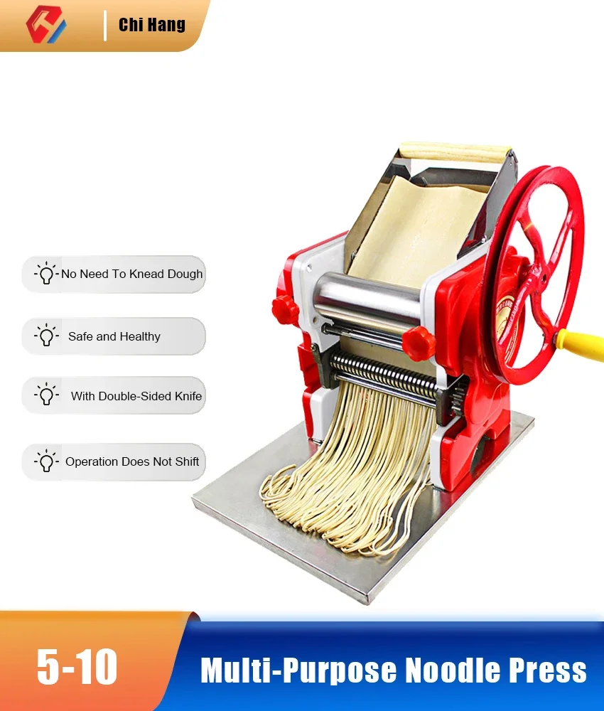 Manual Noodle Makers noodle machine pasta machine stainless steel pasta commercial 18cm noodle roll width