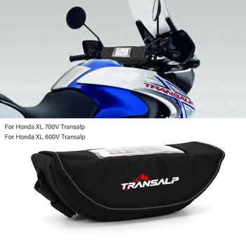 Borsa da manubrio per Honda Transalp XL 600 V XL700V TRANSALP XL 700 600 V, borsa da viaggio per navigatore moto, borsa portaoggetti