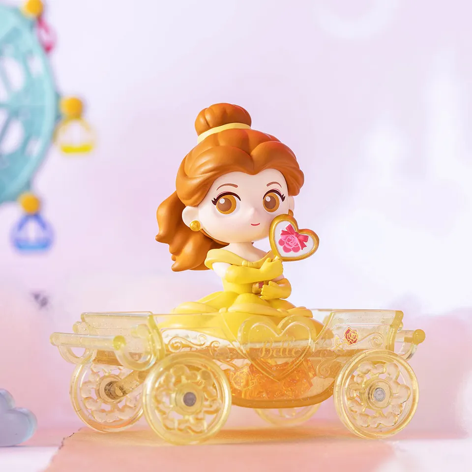 MINISO Disney Princess Series Gem Flower Carriage Collectible