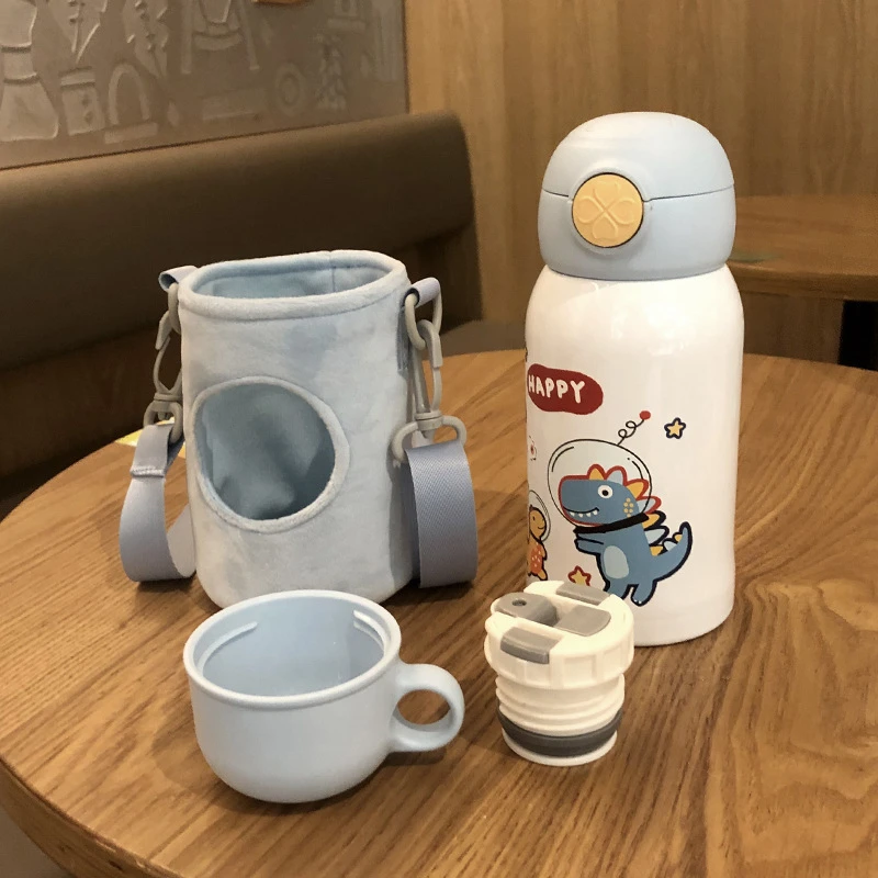 

1 PC Children's Thermos Sport Cup Bottle 316 Stainless Steel Cup Kids Water Bottle Student Portable Kettle