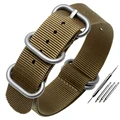 Khaki silver clasp