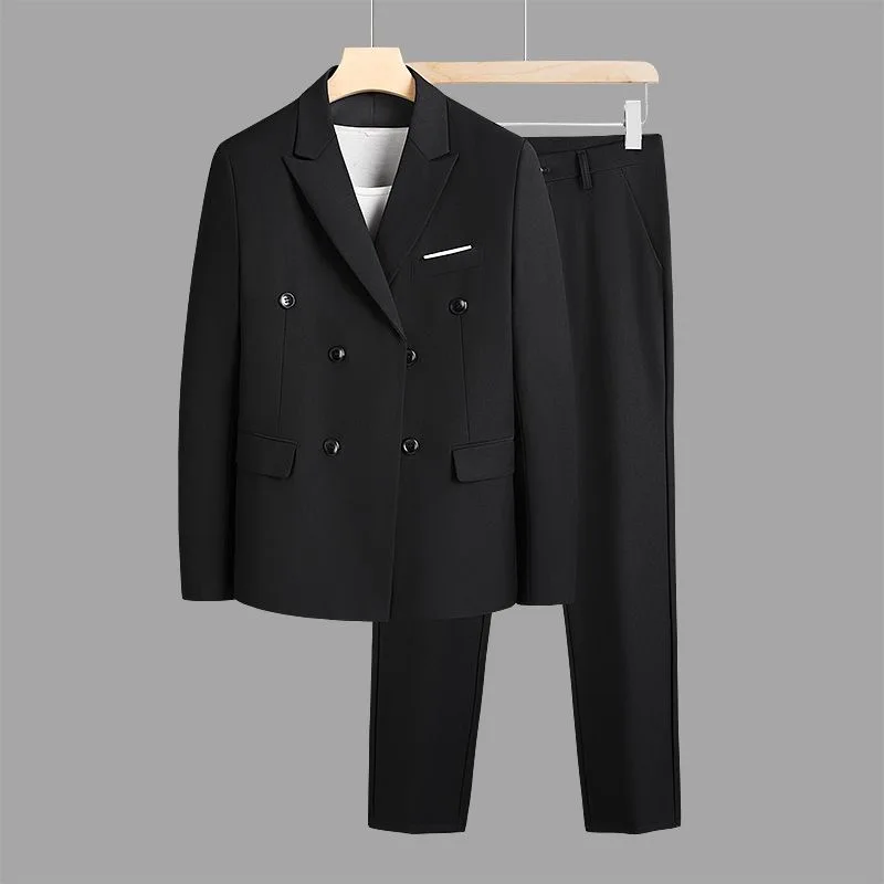 Z82Men's jacket Korean style slim fit best man groom wedding business casual professional