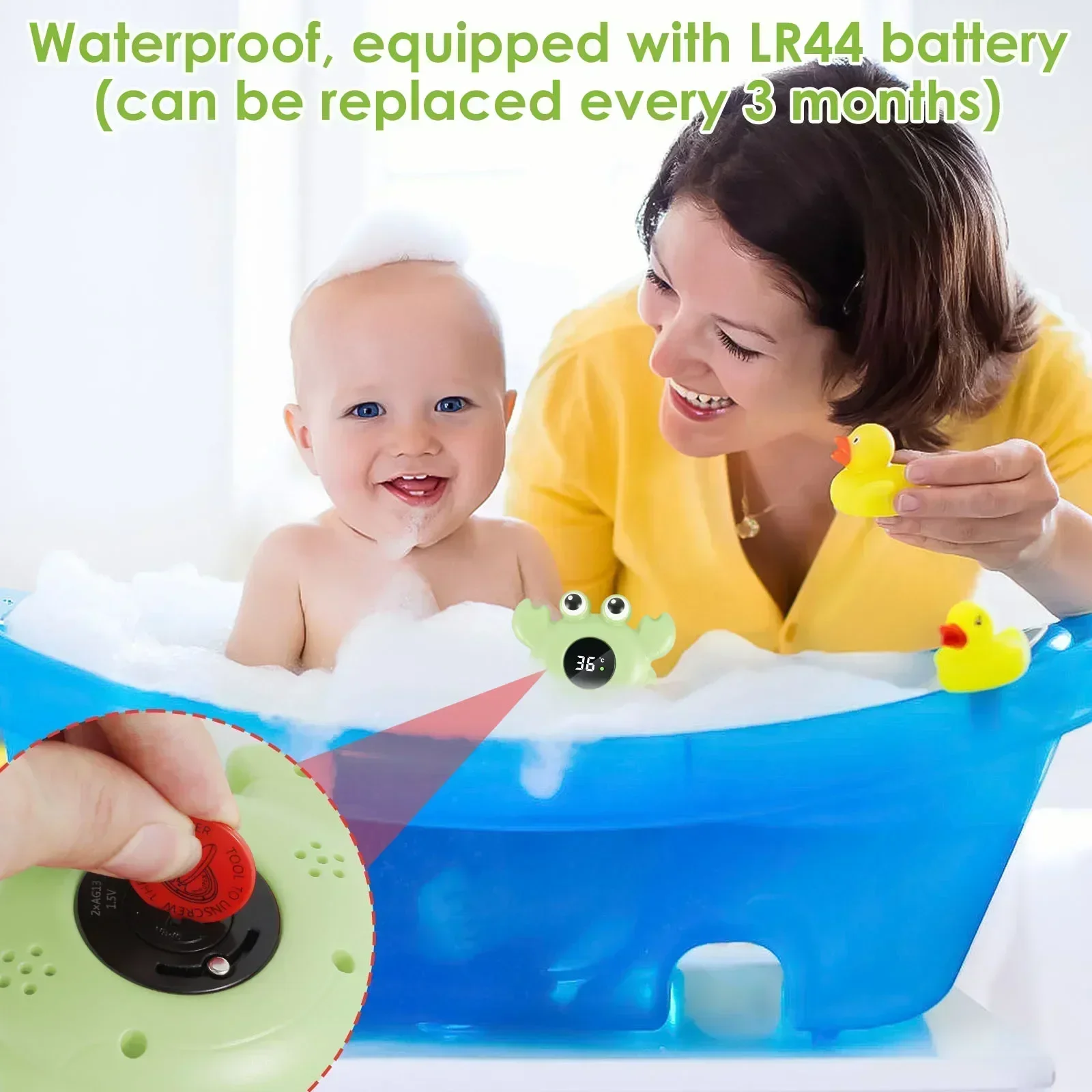 LED Baby Bath Thermometer 5