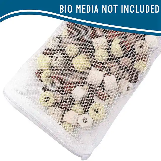 32 Db Akváriumháló -Média Szűrőzsákok Nylon Média Szűrő Hálózsákok Cipzárral (Részecskékhez) Bio Golyók - Image 5