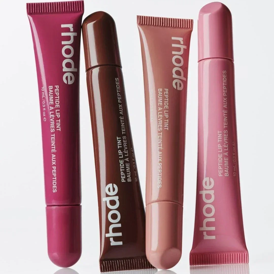 Lip Balm Phone Rhode Cover Lip Gloss Long-lasting Moisturizing Lipstick Toast Raspberry Jelly Clear Lips Glaze Set 15 Color 10ML lip balm,lip gloss,lip makeup,lip glaze