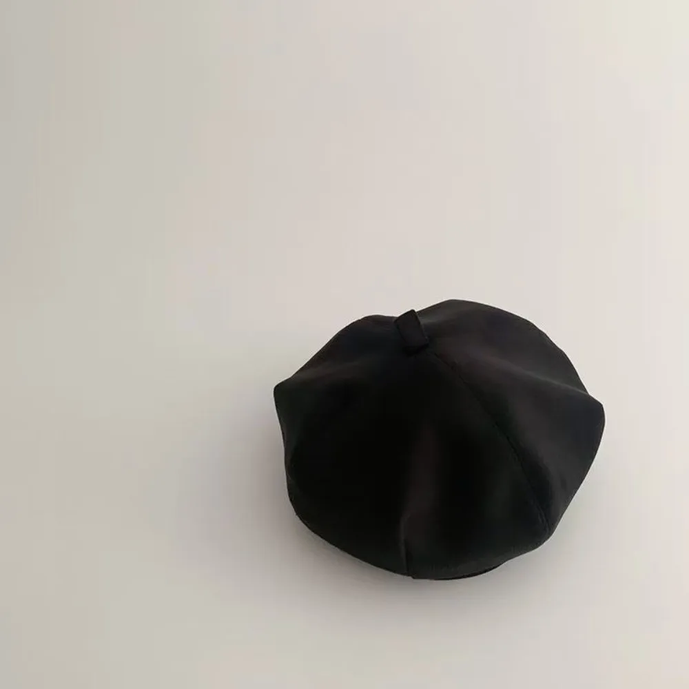 Winter Children Beret Hat Soft Octagonal Cap