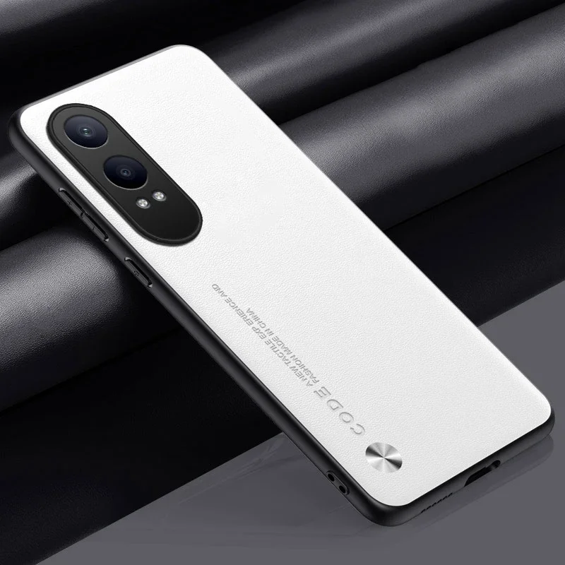 Premium PU Leather Silicone Hybrid Phone Case - Luxurious Full Protection Back Cover
