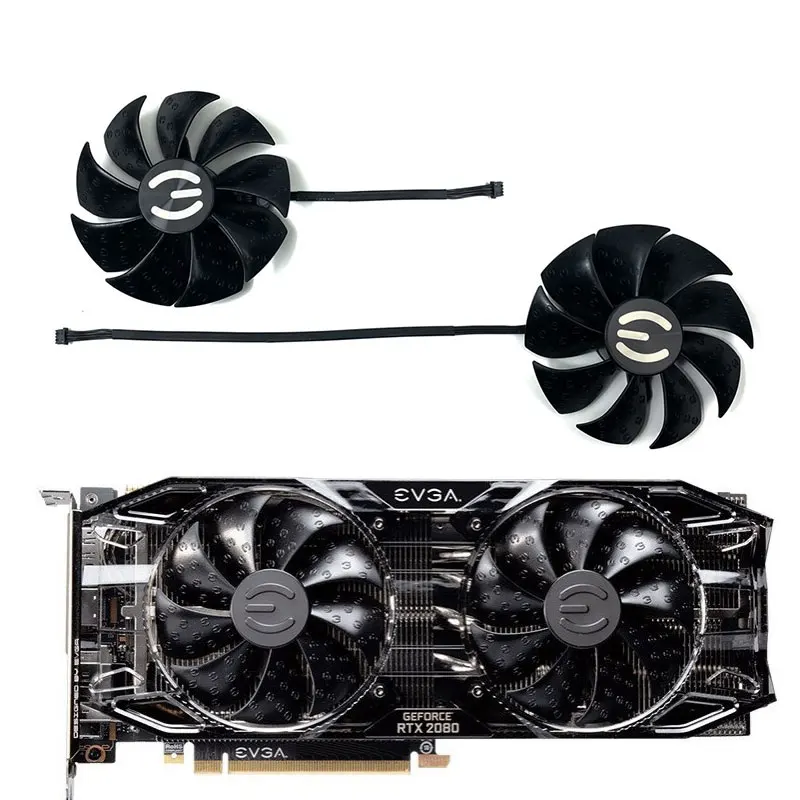 Nuova Ventola Gpu 87Mm Pla09215S12H 4Pin Rtx2080 2080Ti Per Dispositivo Di Raffreddamento Della Scheda Grafica Evga Rtx 2080 Ti 2060 2070 Super Xc Ult