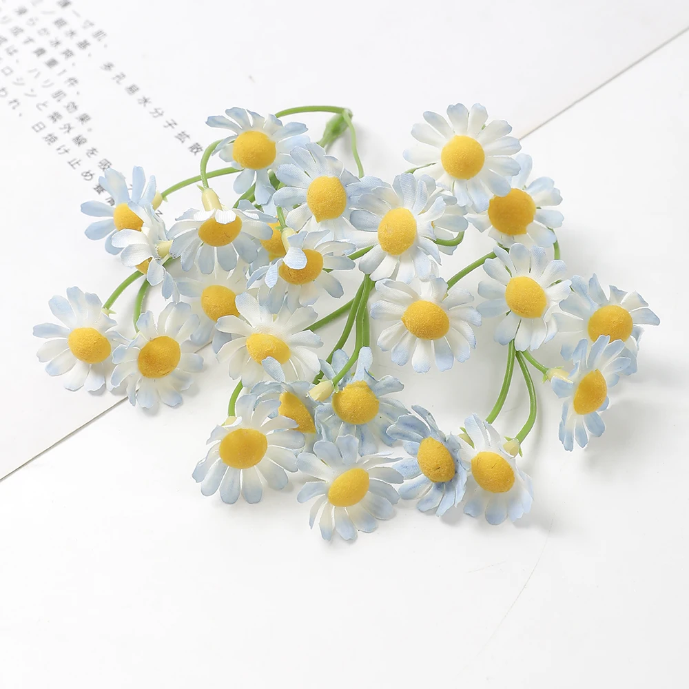 Daisy Artificial Silk Flowers - Elegant Home and Event Decor Blooms