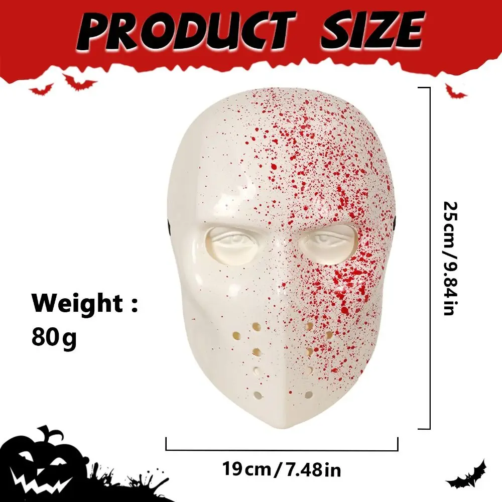 Realistic Halloween Cosplay Mask Creativity Breathable Masquerade Party Mask Elastic Strapy Unisex Bloody Skull Mask