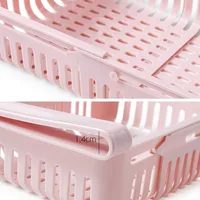 1PC Fridge Organizer Storage Drawer Plastic Storage Box Container Shelf Fruit Egg Food Storage Box Kitchen Accessories 5