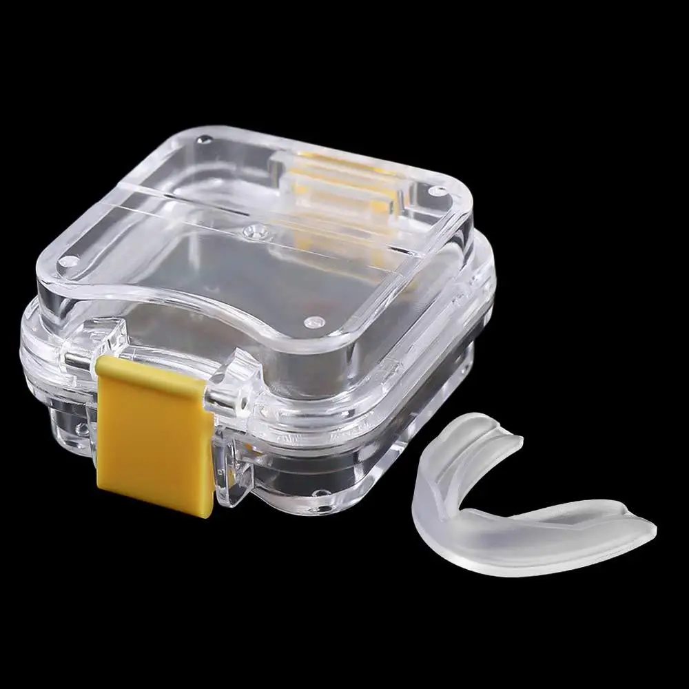 

with Hanging Net Denture Bath Box Tooth Clean Organizer False Teeth Storage Box Mouth Guard Container Denture Retainer Case