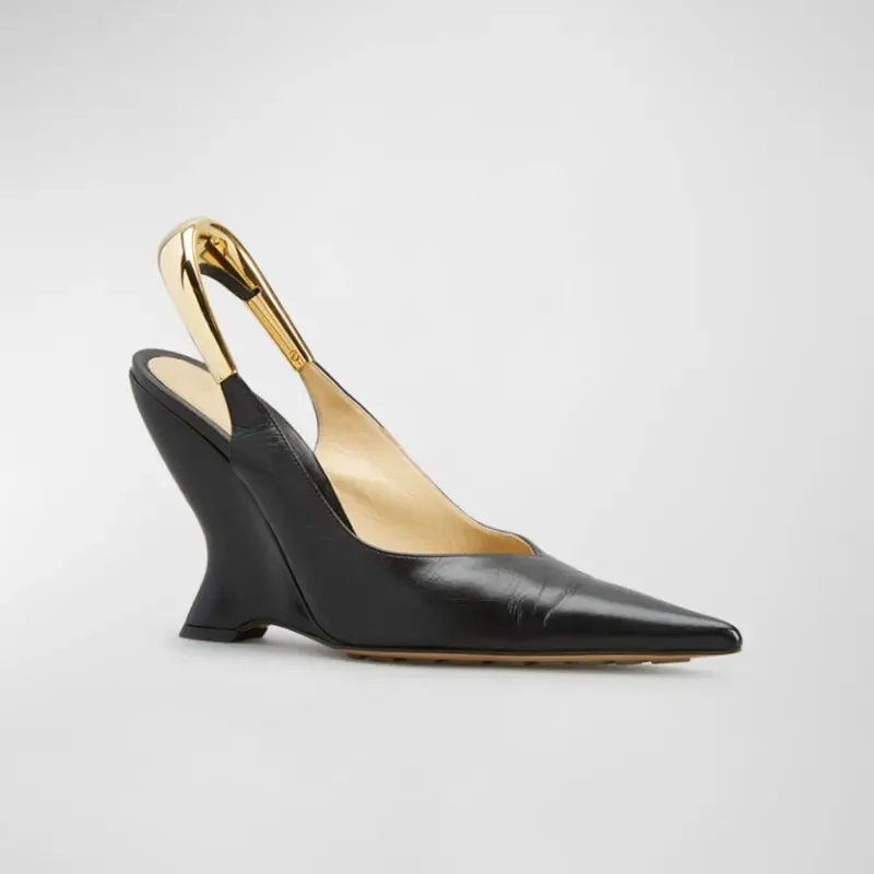 Estate europea e americana nuove scarpe da donna con tacco alto Muller scarpe a punta Baotou comodi sandali da donna di grandi dimensioni alla moda