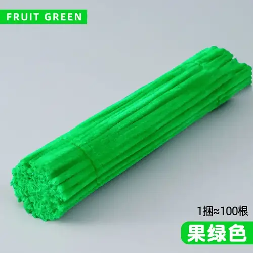 100/50Pcs Chenille Stems Bulk 22 Colors Chenille Pipe Cleaner Stems Kids Art and Crafts Projects and Decorations(6 mm x 12 inch) - Image 17