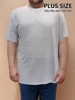 3PCS Plus T Shirt for Men's Big and Tall Shirts Men's Ultralight Quick Dry Sport T-Shirt 2XL/3XL/4XL/5XL/6XL 5