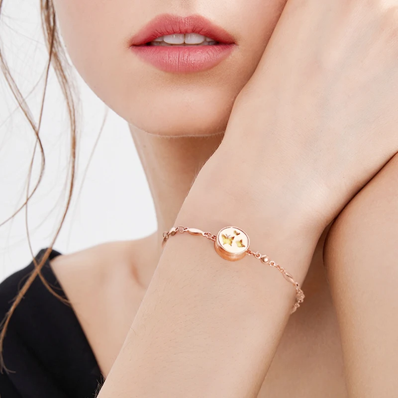 Tree of Life 316L Stainless Steel Aroma Diffuser Bracelet 12mm Perfume Essential Oil Diffuser Aromatherapy Bracelet bracelet jewelry
