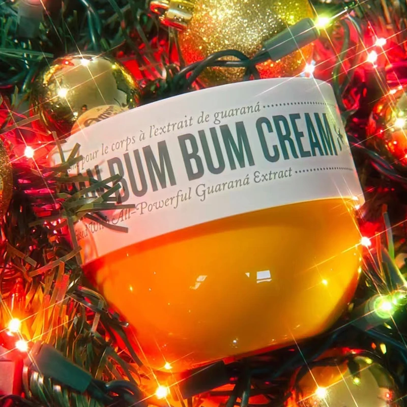 New Brazilian Bum Bum Cream Hip Buttock Care Cream Moisturizing Firming Body Massager Gel Vanilla Floral Butt Care Body Paste