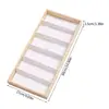 Glasses Tray For Drawer 6 Grids Wooden Eye Glass Organizer Tray Protective Glasses Tray For Unisex Sunglasses Fashion Eye Wear 6