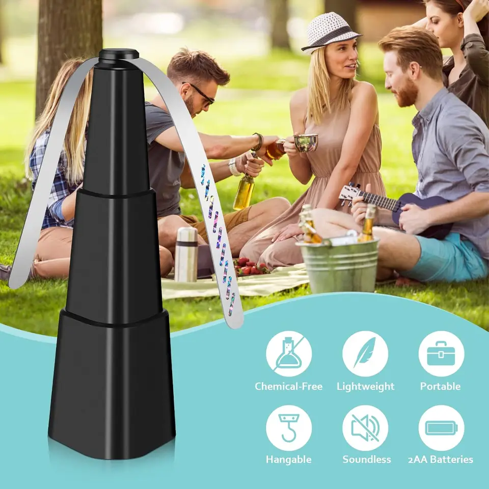 Ventilateur Anti-mouches USB Portable - Silencieux, Pour Table Extérieure, Restaurant, Barbecue Ou Camping