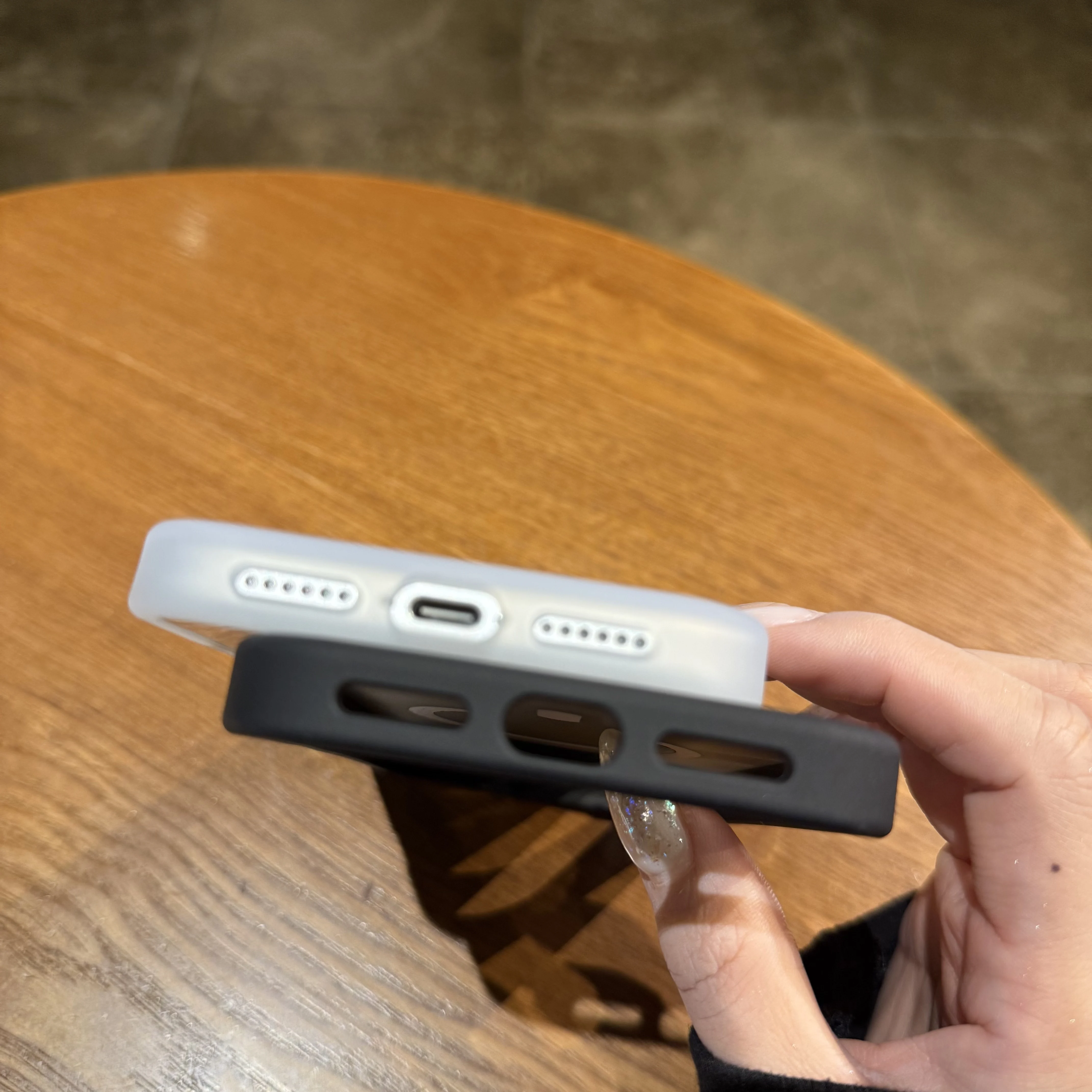 Translucent Matte MagSafe Case with Magnetic Wireless Charging and Shockproof Protection