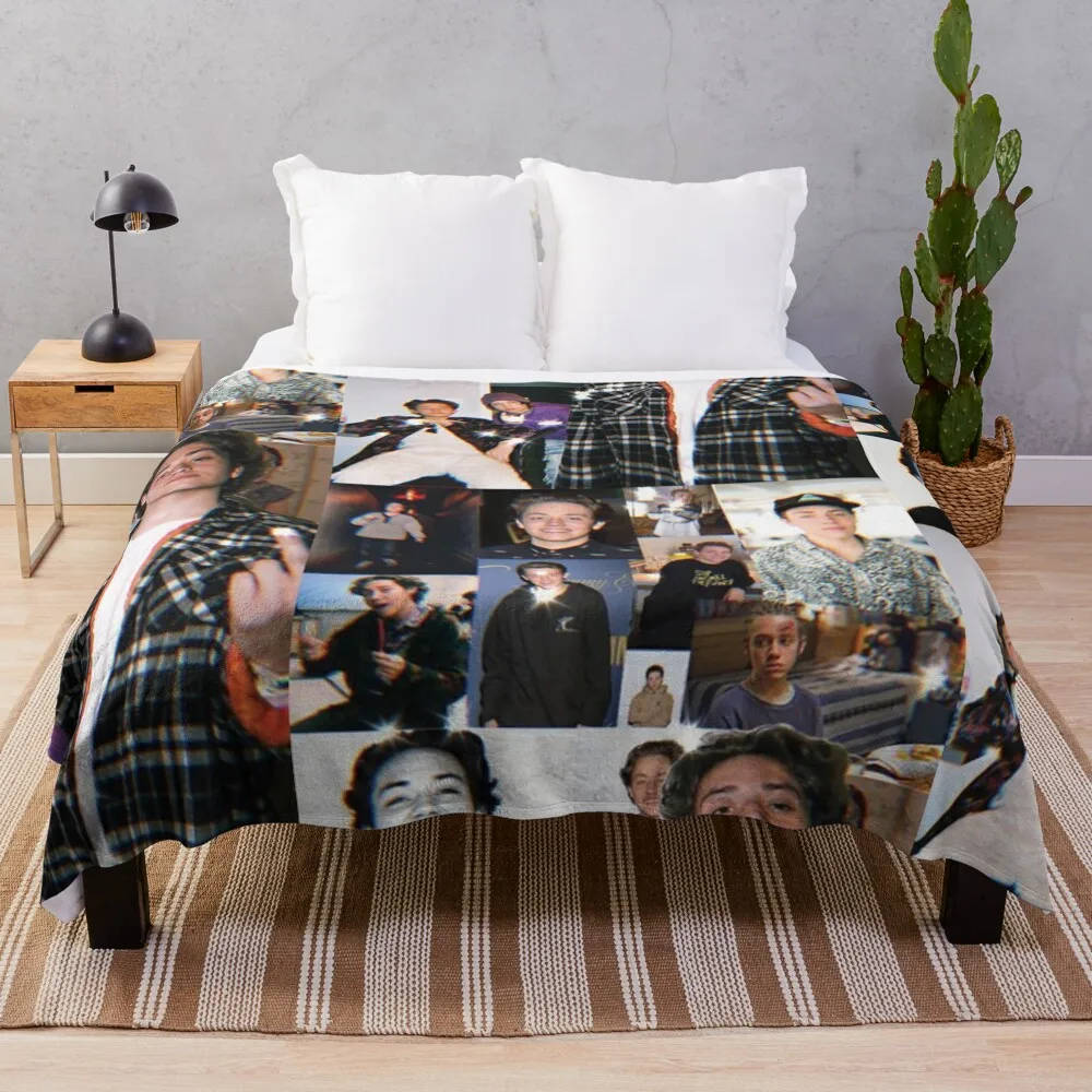 

ethan cutkosky Throw Blanket throw blanket for sofa Flannel Fabric sofa bed
