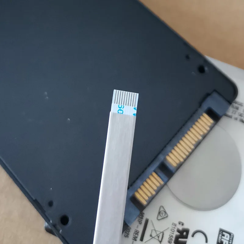 Conector de Disco Rígido Sata para Asus Hdd Ssd Cabo Flex X513e X513ep X513ea X513eq X513f X513fa X513fq X513u X513ua X513ee - Imagem 2