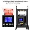 4 Ton Hydraulic Rosin Press Machine 600w Dual Heated Plates Press High Press Screen Touch control Oil Extractor 6