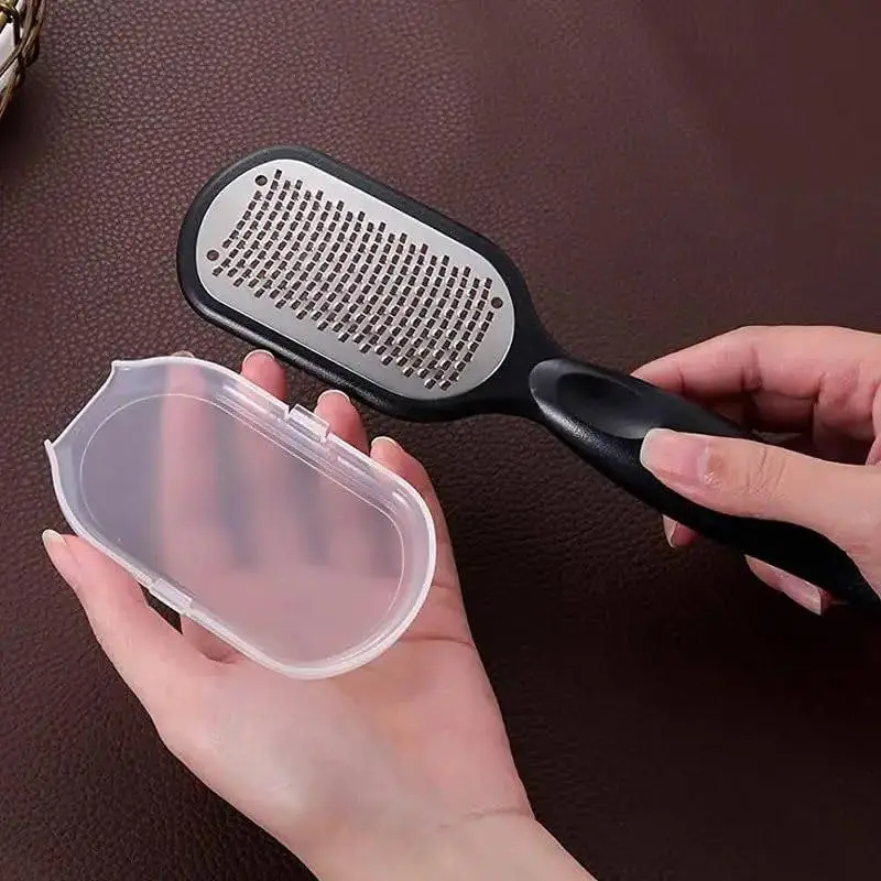 1 Pcs Professional Stainless Steel Foot File Callus Remover Scraper Pedicure Tools Dead Skin Remove For Heels Feet Care Products