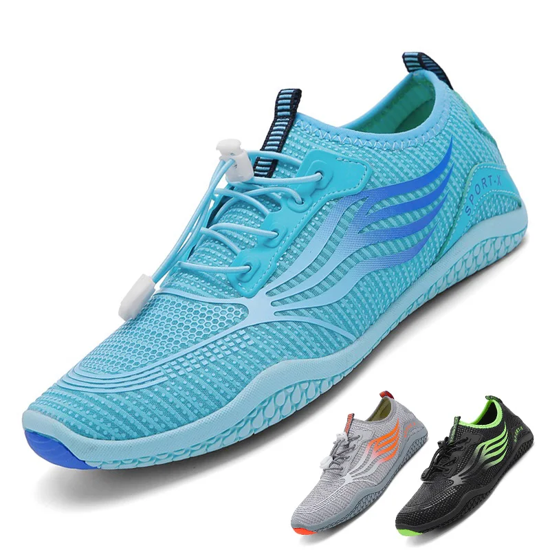 

35-47 Gym Footwaer Unisex Large Size Couples Vacation Beach Game Aqua Shoes Men Squat Fitness Shoes Women Indoor Yoga Shoes