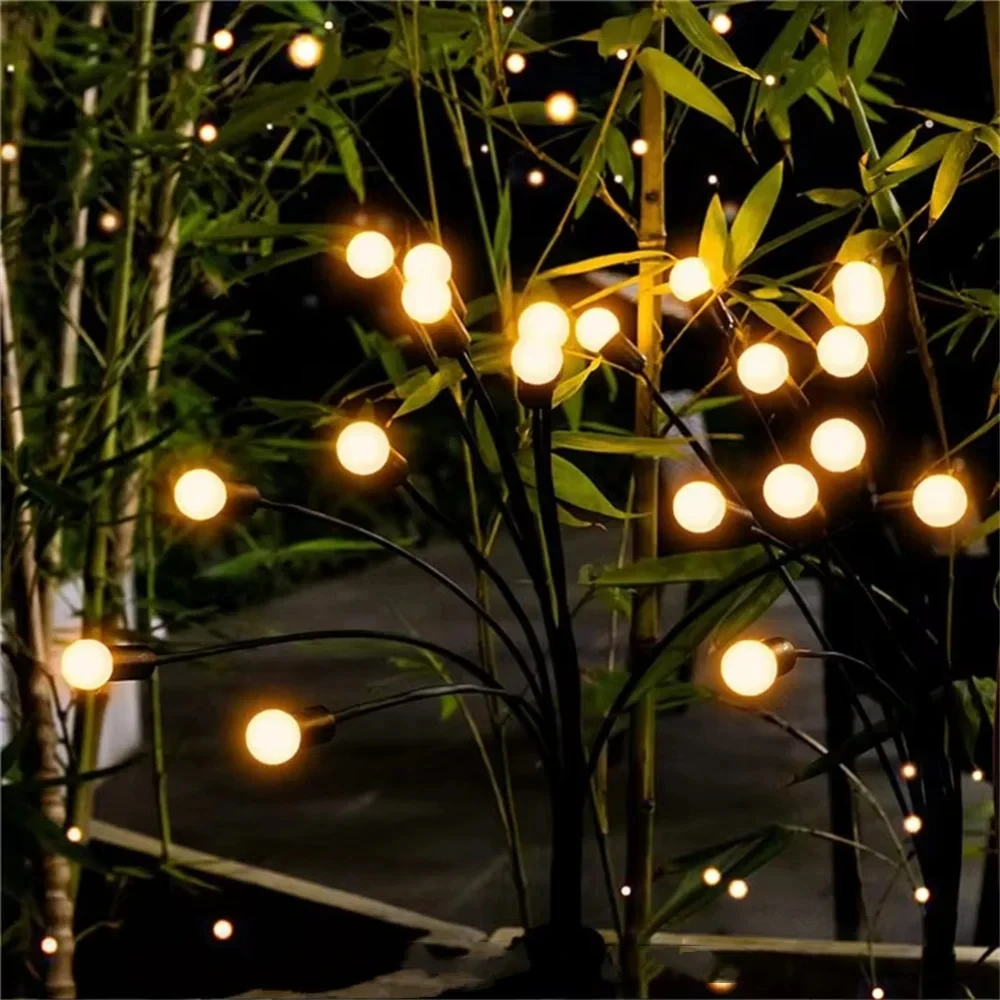 Description Picture 4 of itemLED Solar Firefly Light Outdoor Waterproof Solar Garden Lamp Fairy Landscape Light Decor for Patio Fence Yard Pathway