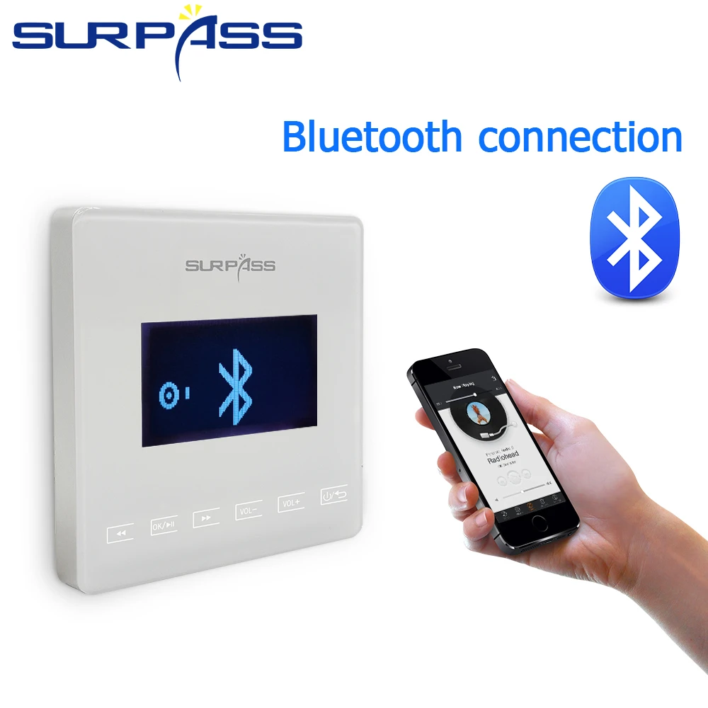 Wall Amplifier Smart Home Audio System | Wall Amplifier Bluetooth - Mini  Amplifier Fm - Aliexpress