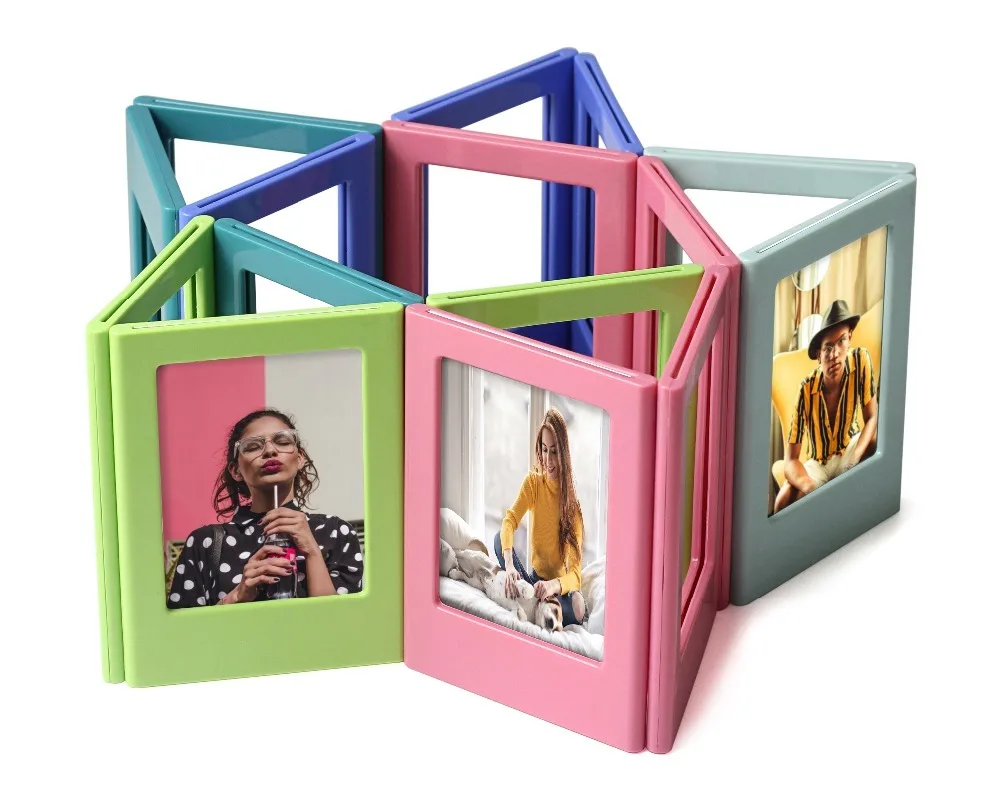 Photo Frame Magnetic Different Color 10 Pc for Fujifilm Instax Mini 8 7S 25 50 70 90 Liplay Link 3 Inch Instant Photos