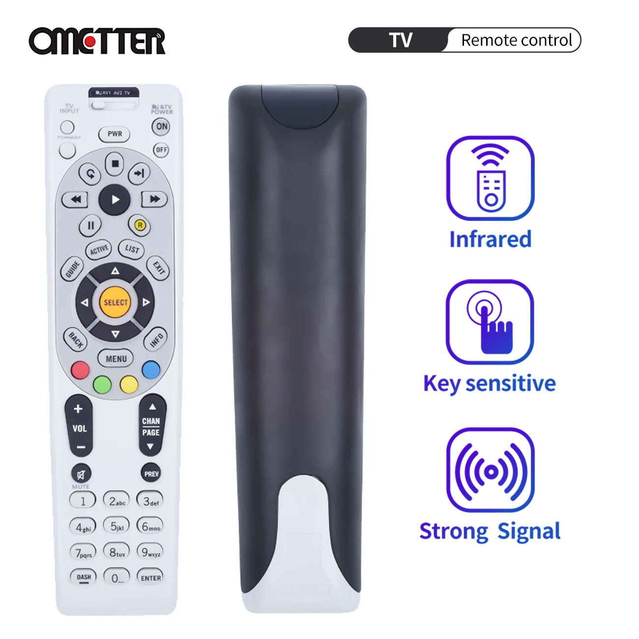 Nuovo Per Direct Tv Remoto Control Rc65X Rc66X Hr20 H20 Hr21 H21 Universal Fernbedienung